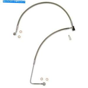 Hoses }Oi[[u[LC - XeX/NtBbeBO-Softail SSC1101-00 Magnum Lower Brake Line - Stainless/Chrome Fittings - Softail SSC1101-00