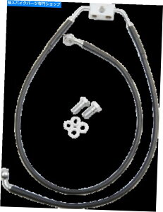 Hoses �h���b�O�X�y�V�����e�B�g�������R�[�e�B���O���ꂽ�ґgABS�u���[�L���C��1741-3802 Drag Specialties Extended Length Coated Braided ABS Brake Line 1741-3802
