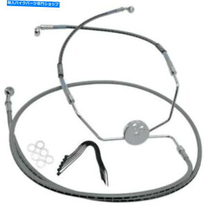 Hoses 1989-1993n[[[C_[FXRSbZu[LCtgXeXX`[ 1989-1993 for Harley Low Rider FXRS RUSSELL Brake Line Front Stainless Steel