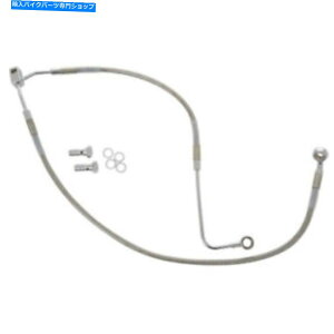 Hoses 16 1/4 "21 3/4"ґgXeXX`[u[LCLbgn[[\tgAu12-13 16 1/4" 21 3/4" Braided Stainless Steel Brake Line Kit Harley Softail 12-13 ABS