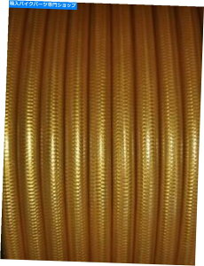 Hoses �S�[���hGSX1300 B-King 2008-2012���[�X�Z�b�g�A�b�v�t�����g����у��A�w���ґg�u���[�L���C�� GOLD GSX1300 B-King 2008-2012 RACE SETUP FRONT AND REAR HEL BRAIDED BRAKE LINES�y���s�A���i�z