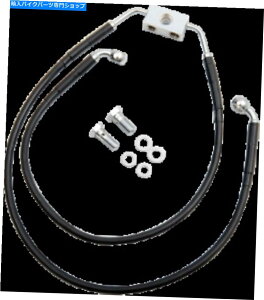 Hoses 12-17n[[FXDWG DSgtgu[LCLbg+10/Abp[W/ ABS 12-17 for Harley FXDWG DS Extended Front Brake Line Kit +10 Lower/Upper W/ ABS