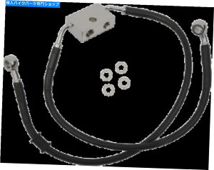 Hoses 14-21n[[XL1200X DSgtgu[LCLbg+2/Abp[W/ ABS 14-21 for Harley XL1200X DS Extended Front Brake Line Kit +2 Lower/Upper W/ ABS