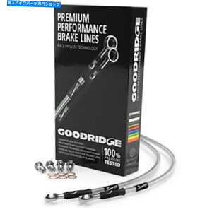 Hoses }n2008 YZF-R1p̃ObhbW[Xtgu[L2CLbg Goodridge Race Front Brake 2 Line Kit For Yamaha 2008 YZF-R1