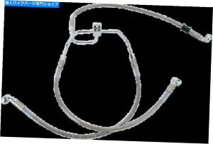 Hoses �h���b�O�X�y�V�����e�B1741-2904�g���X�e�����X�|�t�����g�u���[�L���C���L�b�g Drag Specialties 1741-2904 Extended Stainless Steel Front Brake Line Kit�y���s�A���i�z
