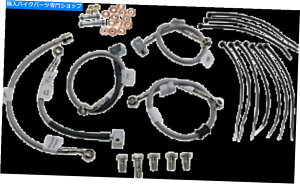 Hoses Kt@[tg2CXeXX`[u[LCLbgFK003D415-2 Galfer Front 2 Lines Stainlesss Steel Brake Line Kits FK003D415-2