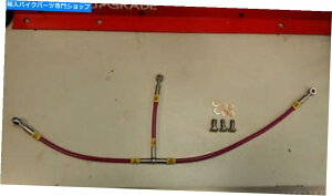 Hoses �g�����X�p�[�v���h�D�J�e�B748�w���ґg���C���I�C���N�[���[�z�[�X TRANS PURPLE DUCATI 748 HEL BRAIDED LINE OIL COOLER HOSE�y���s�A���i�z