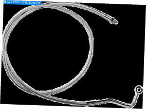 Hoses 14-21n[[FLHXS}Oi~bhu[LCFLHT ABSX^[ON}CgII AS370 14-21 for Harley FLHXS MAGNUM Mid Brake Line FLHT ABS Sterling Chromite II AS370