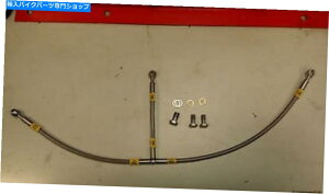 Hoses ���F�̃h�D�J�e�B�r�|�X�g�w���ґg���C���I�C���N�[���[�z�[�X YELLOW DUCATI BIPOSTO HEL BRAIDED LINE OIL COOLER HOSE