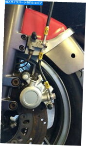 Hoses シルバーGPZ900R抗IDIVEフォーク2ラインレースセットアップ用のヘル編組ブレーキライン SILVER GPZ900R HEL BRAIDED BRAKE LINES FOR ANTIDIVE FORKS 2 LINE RACE SETUP