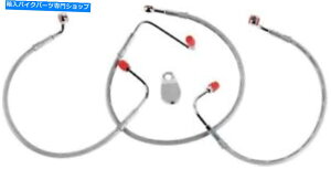 Hoses Goodridge HD9241-AtgXgbNX^C̃hbg/Tuvu[LCLbg +10C`B Goodridge HD9241-A Front stock-Style DOT/TUV Brake Line Kit +10in. Length