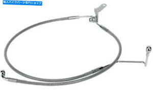Hoses DSґgu[LCLbgA+3 "n[[frbh\143597 DS Braided Brake Line Kit Rear +3" Harley Davidson 143597