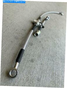Hoses BMW 1200C�ґg�X�`�[���u���[�L���C���Z�b�g�B 3�s�̂݁B BMW 1200C Braided steel Brake Line Set. Lower Three Lines Only.�y���s�A���i�z