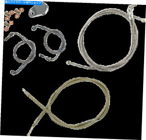 Hoses LA`bp[Y-LA -8051KT -00-P[u/u[LCLbgAXgbN - XeX| LA Choppers - LA-8051KT-00 - Cable/Brake Line Kit, Stock - Stainless Steel