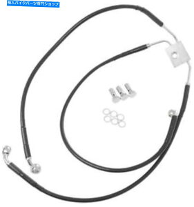 Hoses DSrj[u[LCLbgABStgAbp[/EA[+8 "n[[FXDF_Cit@bg{u12-16 DS Vinyl Brake Line Kit ABS Front Upper/Lower +8" Harley FXDF Dyna Fat Bob 12-16