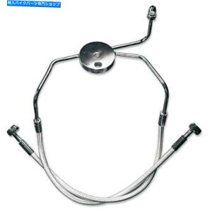 Hoses }Oi-37004-X^[ON}CgIIfUCi[V[Ytg[[u[LCLbg Magnum - 37004 - Sterling Chromite II Designer Series Front Lower Brake Line Kit