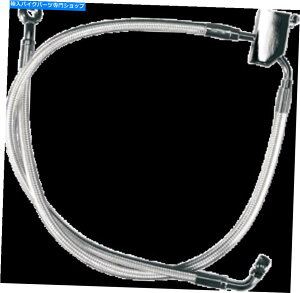 Hoses n[[FLH FLT 97-07 3612Ap}OiX^[ON}CgAu[LCLbg Magnum Sterling Chromite Rear Brake Line Kit for Harley FLH FLT 97-07 3612A