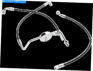 Hoses 2009-13n[[GNgOChEgNVbNefi flhtcuiu[LCLbgxr bla 2009-13 for Harley Electra Glide Ultra Classic EFI FLHTCUI Brake Line Kit XR Bla