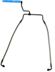 Hoses }OiubNp[fUCi[Auu[LCLbg4??7017n[[frbh\ Magnum Black Pearl Designer Non-ABS Lower Brake Line Kit #47017 Harley Davidson