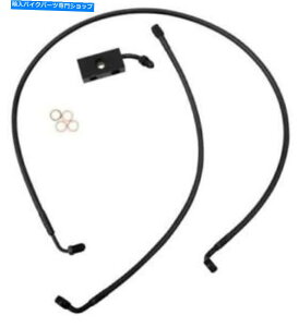 Hoses LA Choppers -LA -8152B19M -Midnight Braked Brake LineA18in. -20inB̃nK[ LA Choppers - LA-8152B19M - Midnight Braided Brake Line, 18in.-20in. Ape Hangers