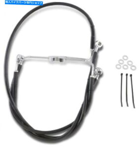 Hoses hbOXyVeBgXeXX`[tgu[LCLbg644410-10BLK Drag Specialties Extended Stainless Steel Front Brake Line Kit 644410-10BLK