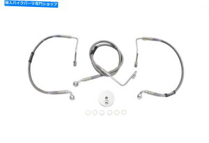Hoses XeXX`[tgu[Lz[X33-1/4C`n[[_rbh\ɓK Stainless Steel Front Brake Hose 33-1/4 inch fits Harley-Davidson