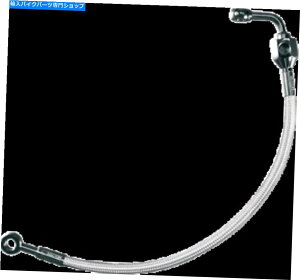 Hoses V}Oi5609|bVꂽXeXґgAu[LCLbg NEW MAGNUM 5609 Polished Stainless Braided Rear Brake Line Kit