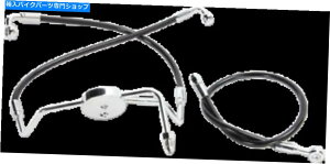 Hoses }Oi18 5/8 "27" XRubNGNXg[X|Xu[LCLbgSBC1310-27 Magnum 18 5/8" 27" XR Black Extreme Response Brake Line Kit SBC1310-27