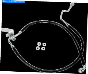 Hoses 2000-2003n[[\tgACwe[WNVbNFLSTCu[LCAubN 2000-2003 for Harley Softail Heritage Classic FLSTC Brake Line Rear Black