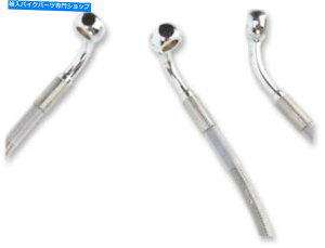 Hoses �h���b�O�X�y�V�����e�B1741-2629�g���X�e�����X�|�t�����g�u���[�L���C��660411-2 Drag Specialties 1741-2629 Extended Stainless Steel Front Brake Line 660411-2�y���s�A���i�z