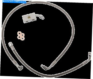 Hoses LA`bp[YR[eBOXeX|u[LCLbgLA-8152B13AJŃCh LA Choppers Coated Stainless Steel Brake Line Kit LA-8152B13 Made in USA