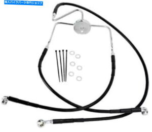 Hoses hbOXyVYrj[u[LCLbgtg+10n[[Flhr[hLO1995-2007 Drag Specialties Vinyl Brake Line Kit Front +10 Harley FLHR Road King 1995-2007