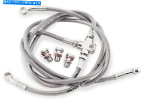 Hoses n[[frbh\97-04 FLT/FLH 4GNgOChKt@[tgu[LCLbg HARLEY DAVIDSON 97-04 FLT/FLH 4-SPEED ELECTRA GLIDE GALFER FRONT BRAKE LINE KIT