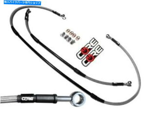 Hoses KX125u[LC2003tgANAVRXeX| Kawasaki KX125 Brake Lines 2003 Front Rear Clear Natural Stainless Steel