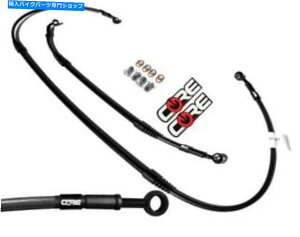 Hoses ���}�nYZ450F�u���[�L���C��2005-2007�t�����g���A�J�[�{���X�e�����X�|�̕ґg Yamaha YZ450F Brake Lines 2005-2007 Front Rear Carbon Stainless Steel Braided�y���s�A���i�z