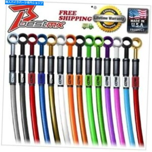 Hoses tgu[LCLbgi2Cj2006ÑJX^2015}nFZ1tFAhCF2125 Front brake line kit (2 lines) custom for 2006 2015 Yamaha FZ1 Faired CF2125