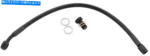 Hoses Goodridge Premium Brake Line Kit Plus 6 Black Touring��ABS HD0128-3FPBK+6 Goodridge Premium Brake Line Kit Plus 6 Black Touring Non-ABS HD0128-3FPBK+6