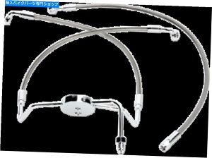 Hoses 1994-2003n[[[hLOFLHR}Oiu[LCLbgXRXeX|A97 1994-2003 for Harley Road King FLHR MAGNUM Brake Line Kit XR Stainless Steel A97