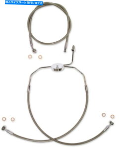 Hoses 95-03n[[GNgOChWFLHTu[LCLbgXRXeX|H 95-03 for Harley Electra Glide Standard FLHT Brake Line Kit XR Stainless Steel H