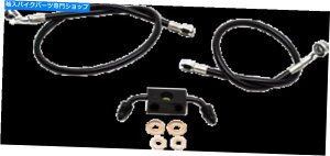 Hoses 08-17n[[t@bg{uFXDFu[LC15 "17"nK[nho[ubNG42 08-17 for Harley Fat Bob FXDF Brake Line 15" 17" Ape Hanger Handlebars Black G42