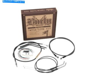 Hoses o[[uhP[uƃu[LCLbgubN16C`BLB30-1014 Burly Brand Cable and Brake Line Kits Black 16 in. L B30-1014