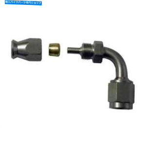 Hoses XCxGh90AngleXeXŃz[X3/8 " Swivel End 90Angle Stainless on to Hose & 3/8" Thead Concave