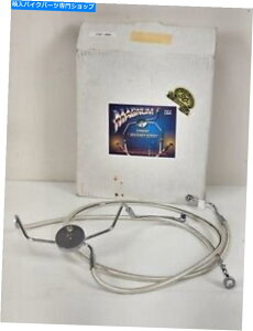 Hoses Chrome Magnum Lower Brake Line FLTR ABS CM2 37012-08-13n[[[hOCh Chrome MAGNUM Lower Brake Line FLTR ABS CM2 37012 - 08-13 Harley Road Glide