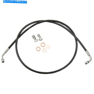 Hoses La Choppers Brake Line -Black -18-20 FXDF | LA-8230B19B LA Choppers Brake Line - Black - 18-20 FXDF | LA-8230B19B