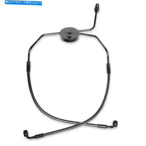 Hoses }Oi-47012-ubNp[fUCi[V[Ytg[[u[LCLbgn[[D Magnum - 47012 - Black Pearl Designer Series Front Lower Brake Line Kit Harley-D