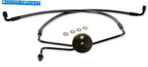 Hoses }OifUCi[V[YubNp[tg[[u[LCLbg47004 Magnum Designer Series Black Pearl Front Lower Brake Line Kit 47004