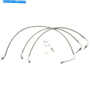 Hoses LA`bp[YLA-8154B19XeX~ju[LC LA CHOPPERS LA-8154B19 Stainless Replacement Mini Brake Lines