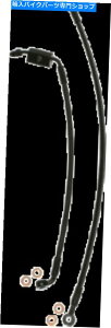 Hoses 14-21n[[ACA883 XLN}OiXRu[LCLbgtgubNSBB1326-21 14-21 for Harley Iron 883 XLN MAGNUM XR Brake Line Kit Front Black SBB1326-21