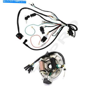 Magnetos �X�e�[�^�[�}�O�l�g�[�A���C���[�n�[�l�X�ACDI�R�C���t��CDI�R�C��w/���C�g���C���[�s�b�g�o�C�N110 125cc lifan Stator Magneto, Wiring Harness, CDI Coil w/ Light Wire Pit Bike 110 125cc Lifan�y���s�A���i�z