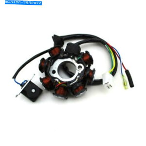 Magnetos 8RC|[ACCOjbVXe[^[Gy6 50ccXN[^[ybgATV GO KART̂߂̃}Olbg 8 Coil Pole AC Ignition Stator Magneto For GY6 50cc Scooter Moped ATV Go Kart